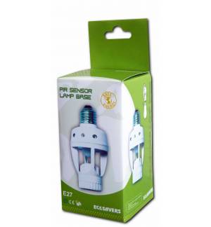 PIR Sensor Lamp Base (E27) home infrared motion detector control