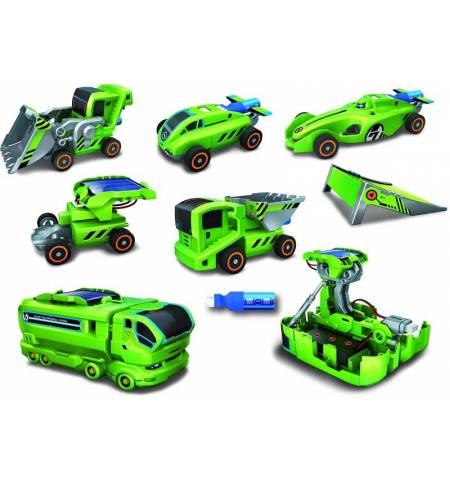 Educational Hybrid Solar & Battery 6 in 1 Model Kit POWERplus Ju Educational Hybrid Solar & Battery 6 in 1 Model Kit POWERplus Ju
