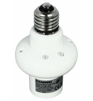 EcoSavers® Microwave Lampbase E27 Automatic Lamp Base with Sensor