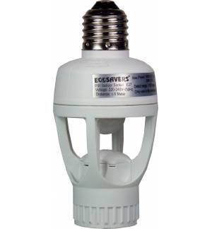 PIR Sensor Lamp Base (E27) home infrared motion detector control