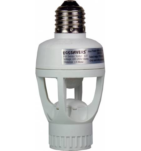 PIR Sensor Lamp Base (E27) home infrared motion detector control